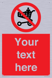 Custom prohibition no standing in trolley